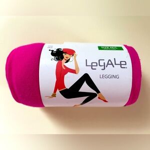 Pink footless tights leggings size Medium-Large